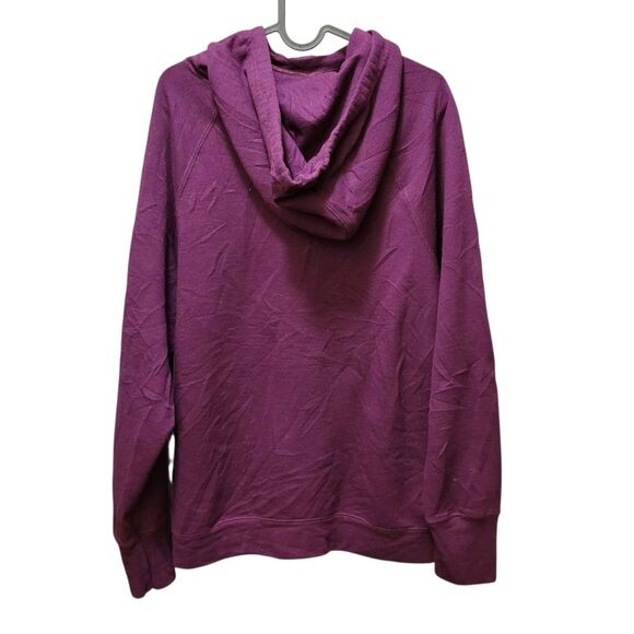 2/$20 Champion Classic Logo Purple Hoodie Top Size: XL - Picture 3 of 8